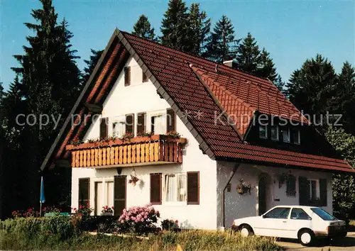 AK / Ansichtskarte Kniebis_Freudenstadt Gaestehaus Pension Haus Ruoff Kniebis_Freudenstadt