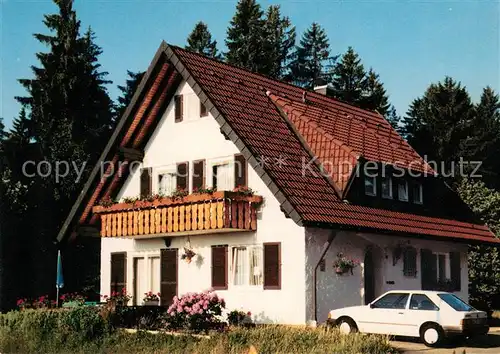 AK / Ansichtskarte Kniebis_Freudenstadt Gaestehaus Pension Haus Ruoff Kniebis_Freudenstadt