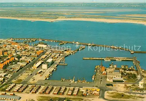 AK / Ansichtskarte Thyboron Hafen Fliegeraufnahme Thyboron