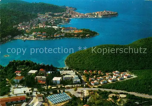 AK / Ansichtskarte Korcula Hotel Bon Repos Bucht Fliegeraufnahme Korcula