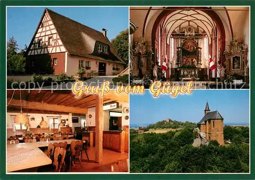 AK / Ansichtskarte Schesslitz Gastwirtschaft Guegel Gaststube Kirche Inneres Schesslitz