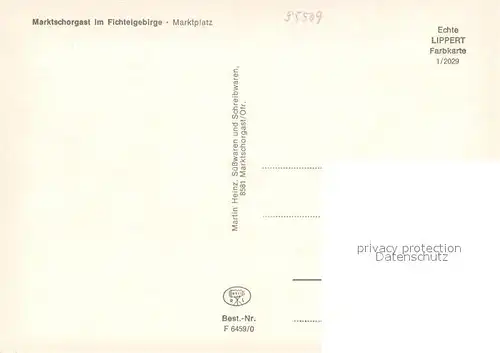 AK / Ansichtskarte Marktschorgast Dorfstrasse Kirche Marktschorgast