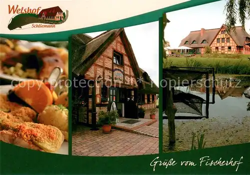 AK / Ansichtskarte Faulenrost Welshof Schliemann Gasthaus Fischteich Faulenrost