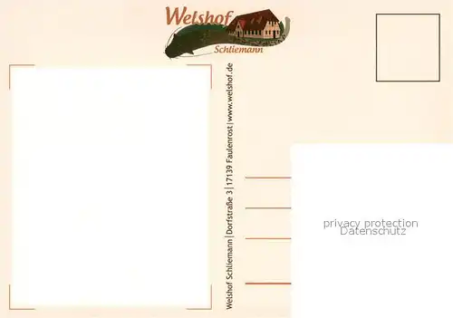 AK / Ansichtskarte Faulenrost Welshof Schliemann Gasthaus Fischteich Faulenrost