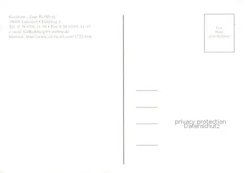 AK / Ansichtskarte Luebstorf Gasthaus Zum Rethberg Luebstorf