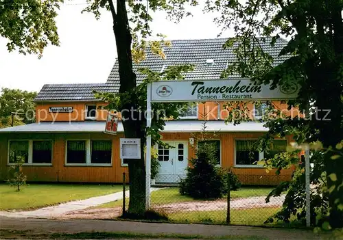 AK / Ansichtskarte Prerow_Ostseebad Tannenheim Pension Restaurant Prerow_Ostseebad