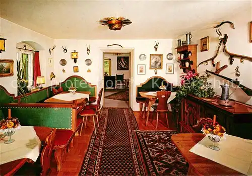 AK / Ansichtskarte Ettal Benediktenhof Ettal Hotel Restaurant Cafe Jaegerstuebchen Ettal