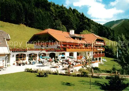 AK / Ansichtskarte Ettal Hotel Restaurant Cafe Blaue Gams Ettal