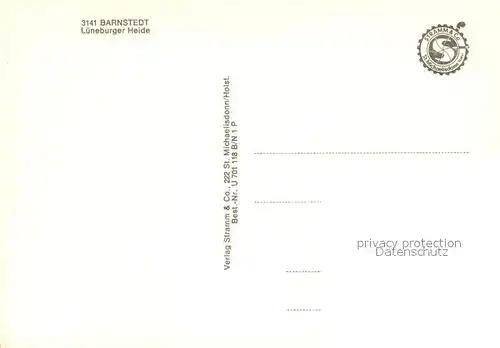 AK / Ansichtskarte Barnstedt_Lueneburg Gasthaus Teich Waldweg Lueneburger Heide Barnstedt_Lueneburg