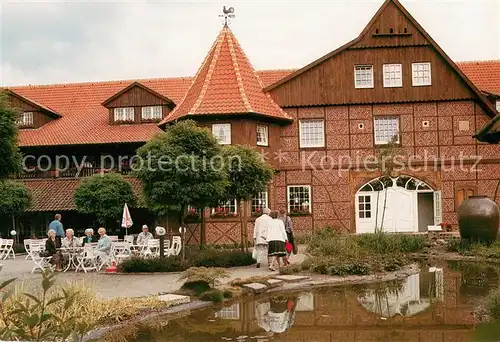 AK / Ansichtskarte Legden Hotel Dorf Muensterland Dorfplatz Legden