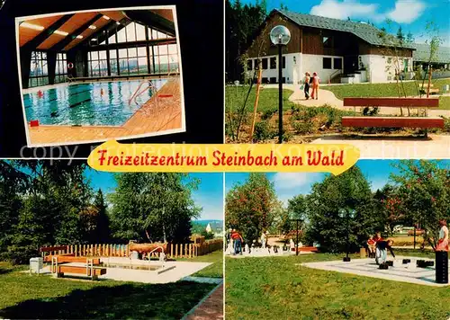 AK / Ansichtskarte Steinbach_Kronach Freizeitzentrum im Naturpark Frankenwald Wassertreten Bodenschach Muehlespiel Steinbach Kronach