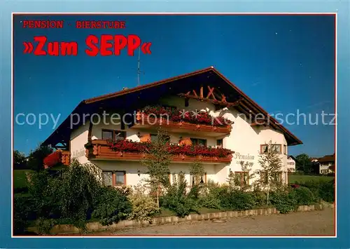 AK / Ansichtskarte Seeg Pension Bierstube Zum Sepp Seeg