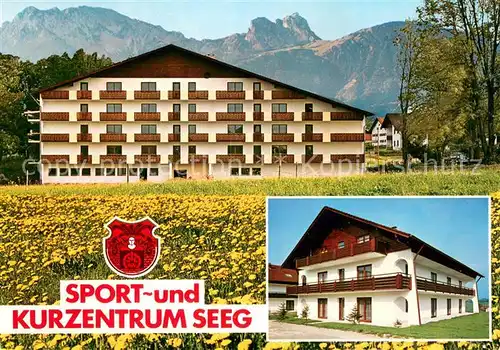 AK / Ansichtskarte Seeg Sport und Kurzentrum Seeg Seeg