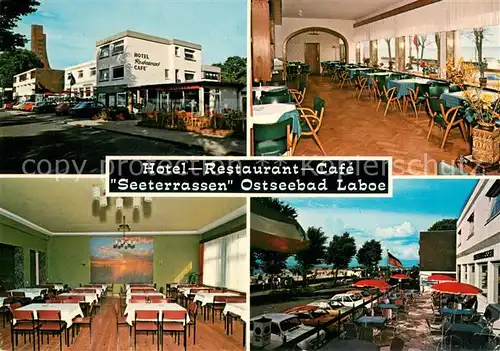 AK / Ansichtskarte Laboe Hotel Restaurant Cafe Seeterrassen Laboe