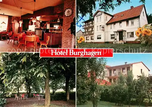 AK / Ansichtskarte Wolfshagen_Harz Hotel Restaurant Burghagen Wolfshagen Harz