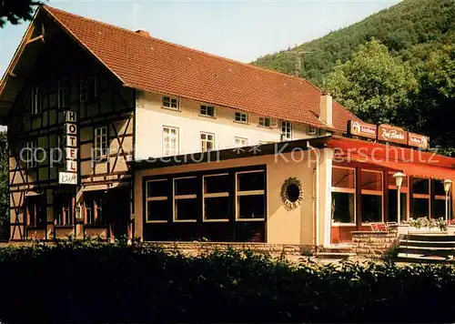 AK / Ansichtskarte Siebertal_Herzberg Waldhotel Cafe Zum Paradies Siebertal Herzberg