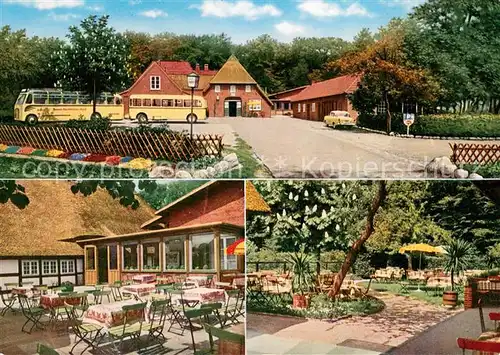 AK / Ansichtskarte Stenum Backenkoehlers Gaststaette Terrasse Stenum