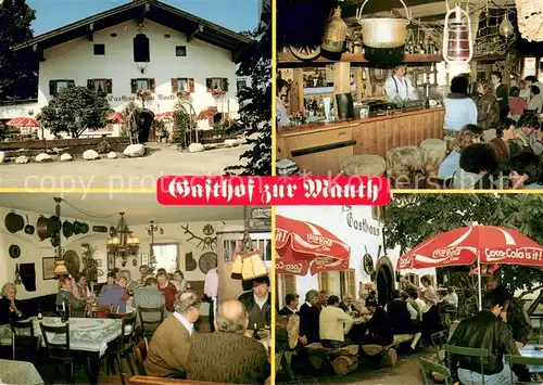 AK / Ansichtskarte Staudach_Grassau Gasthof zur Mauth Restaurant Theke Staudach Grassau