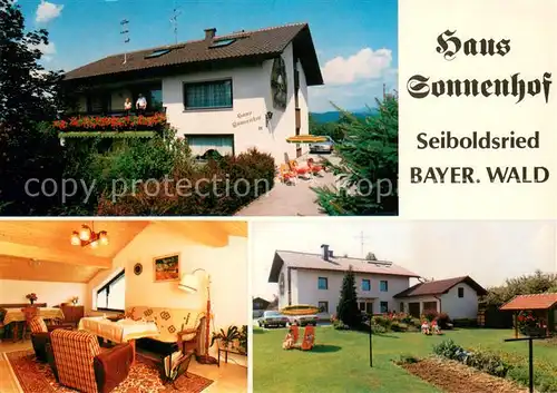 AK / Ansichtskarte Bischofsmais Haus Sonnenhof Appartement Garten Bischofsmais