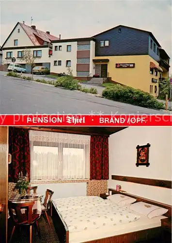 AK / Ansichtskarte Brand_Oberpfalz Pension Thiel Gaestezimmer Brand Oberpfalz