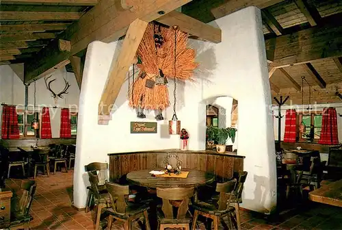 AK / Ansichtskarte Bischofswiesen Goetschenalm Gastraum Bischofswiesen