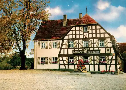 AK / Ansichtskarte Haaghof Gasthaus zur Stadt Bad Windsheim Haaghof