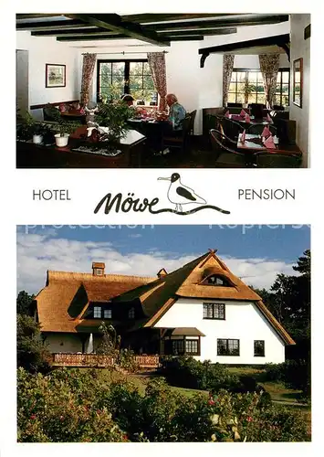 AK / Ansichtskarte Ahrenshoop_Ostseebad Hotel Moewe Pension Ahrenshoop_Ostseebad
