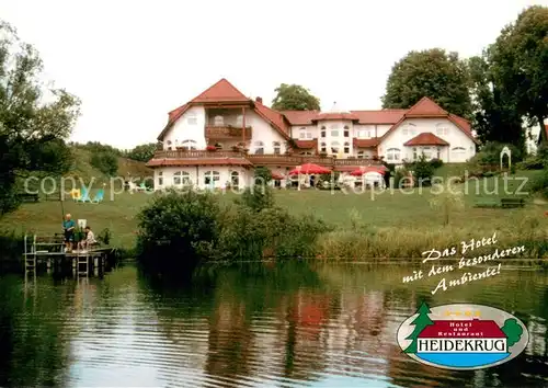AK / Ansichtskarte Gruenplan Hotel Restaurant Heidekrug  Gruenplan