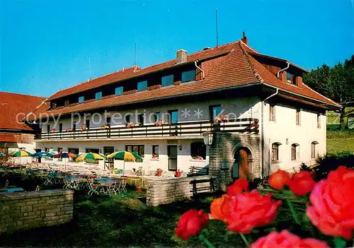 AK / Ansichtskarte Lichtenau_Mittelfranken Berggasthof Pension Gut Lichtenau Bayerischer Wald Lichtenau Mittelfranken