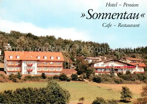 AK / Ansichtskarte Fladungen Hotel Pension Sonnentau Cafe Restaurantt Fladungen