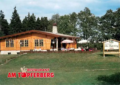 AK / Ansichtskarte Clodra Restaurant Am Toepferberg Autocamping Clodra