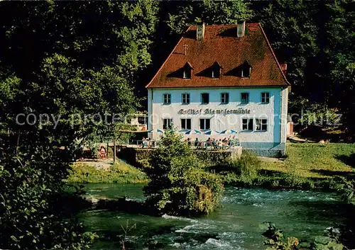 AK / Ansichtskarte Goessweinstein Gasthof Stempfermuehle Fraenkische Schweiz Goessweinstein