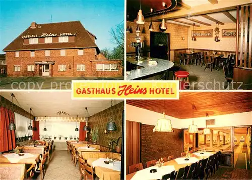AK / Ansichtskarte Holvede Gasthaus Heins Hotel Restaurant Kegelbahn Holvede