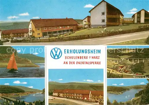 AK / Ansichtskarte Schulenberg_Oberharz Erholungsheim an der Okertalsperre Schulenberg_Oberharz
