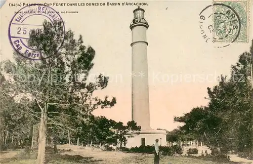 AK / Ansichtskarte Leuchtturm_Lighthouse Cap ferret Leuchtturm 