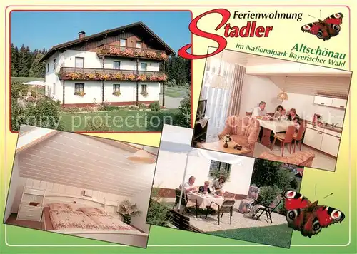 AK / Ansichtskarte Altschoenau Ferienwohnung Stadler im Nationalpark Bayerischer Wald Altschoenau