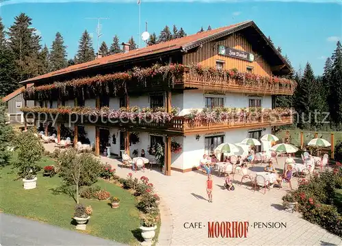 AK / Ansichtskarte Altschoenau Cafe Pension Moorhof Terrasse Altschoenau