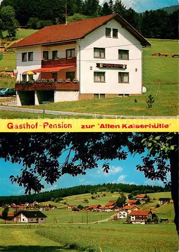 AK / Ansichtskarte Altschoenau Gasthof Pension zur Alten Kaiserhuette Panorama Nationalpark Bayerischer Wald Altschoenau