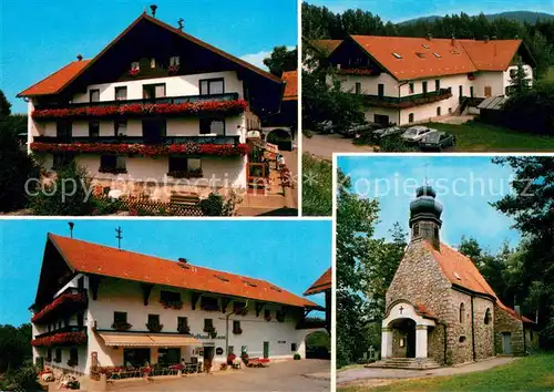 AK / Ansichtskarte Ayrhof Gasthof Pension Ayrhof im Bayerischen Wald Kapelle Ayrhof