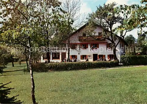 AK / Ansichtskarte Ambach_Starnbergersee Kurpension Gaststaette Huber Ambach_Starnbergersee