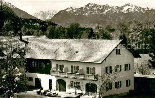 AK / Ansichtskarte Bad_Heilbrunn Gasthaus Kronschnabl Bad_Heilbrunn