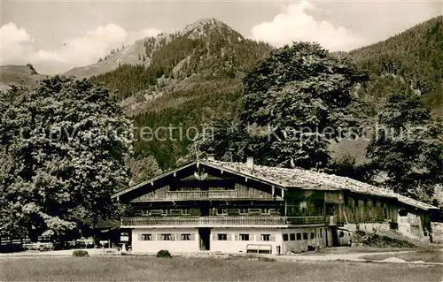 AK / Ansichtskarte Bad_Wiessee Berggasthaus Bauer in der Au Bad_Wiessee