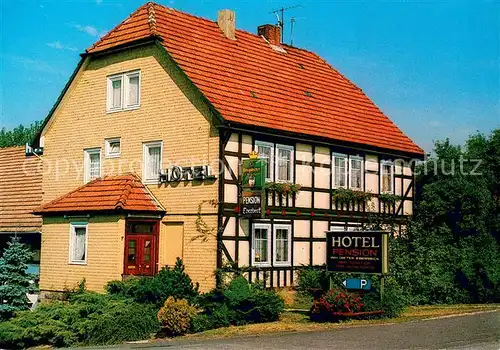 AK / Ansichtskarte Kirchheim_Hessen Hotel Pension Eberbeck Kirchheim Hessen