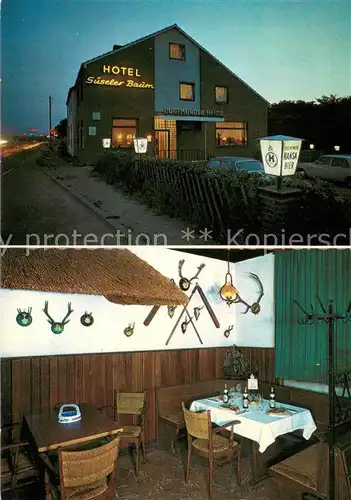 AK / Ansichtskarte Sueselerbaum Hotel Restaurant Sueseler Baum Gaststube Sueselerbaum