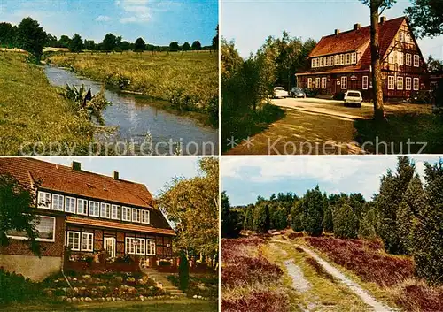 AK / Ansichtskarte Huetzel Gasthaus Pension Grunwald Panorama  Huetzel