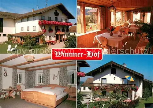 AK / Ansichtskarte Traunstein_Oberbayern Wimmerhof Gaestehaus Pension Gaststaette Traunstein_Oberbayern