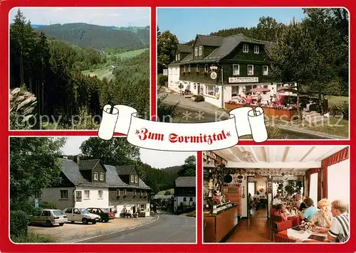 AK / Ansichtskarte Klettigshammer Gasthaus Pension Zum Sormitztal Restaurant Landschaftspanorama Klettigshammer