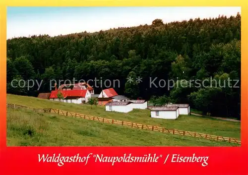 AK / Ansichtskarte Eisenberg_Thueringen Waldgasthof Naupoldsmuehle Eisenberg Thueringen