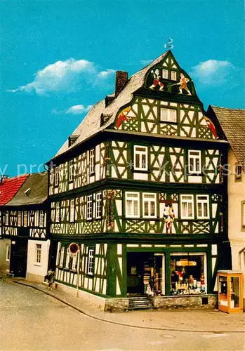 AK / Ansichtskarte Bad_Camberg Haus Sadony 16. Jhdt. Fachwerkhaus Kneipp Bad Bad_Camberg