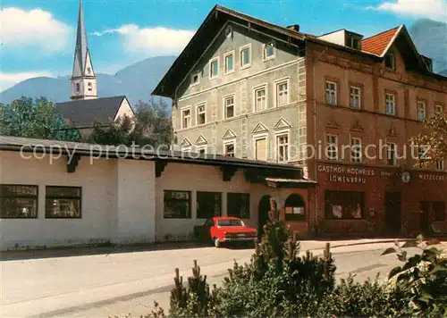 AK / Ansichtskarte Frasdorf Gasthof Hochries Frasdorf